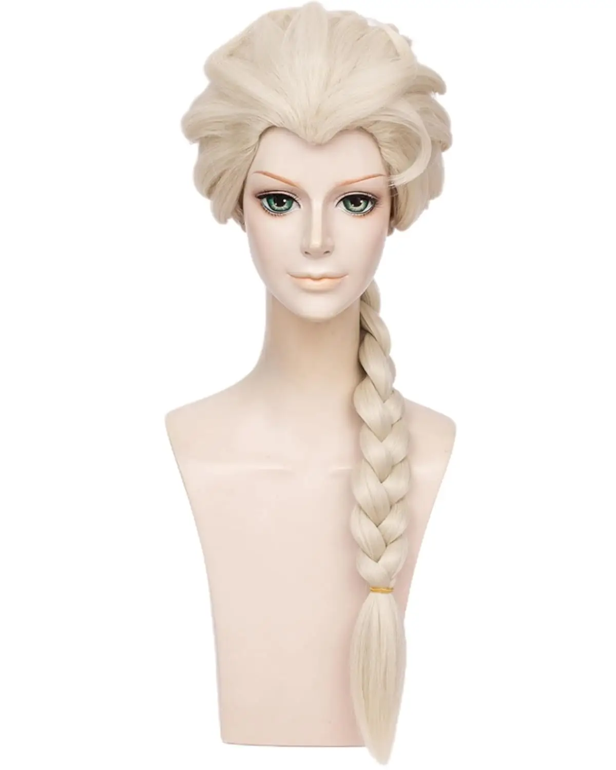 Synthetic Wigs - Long Blonde Braid Princess Wig 25.5''