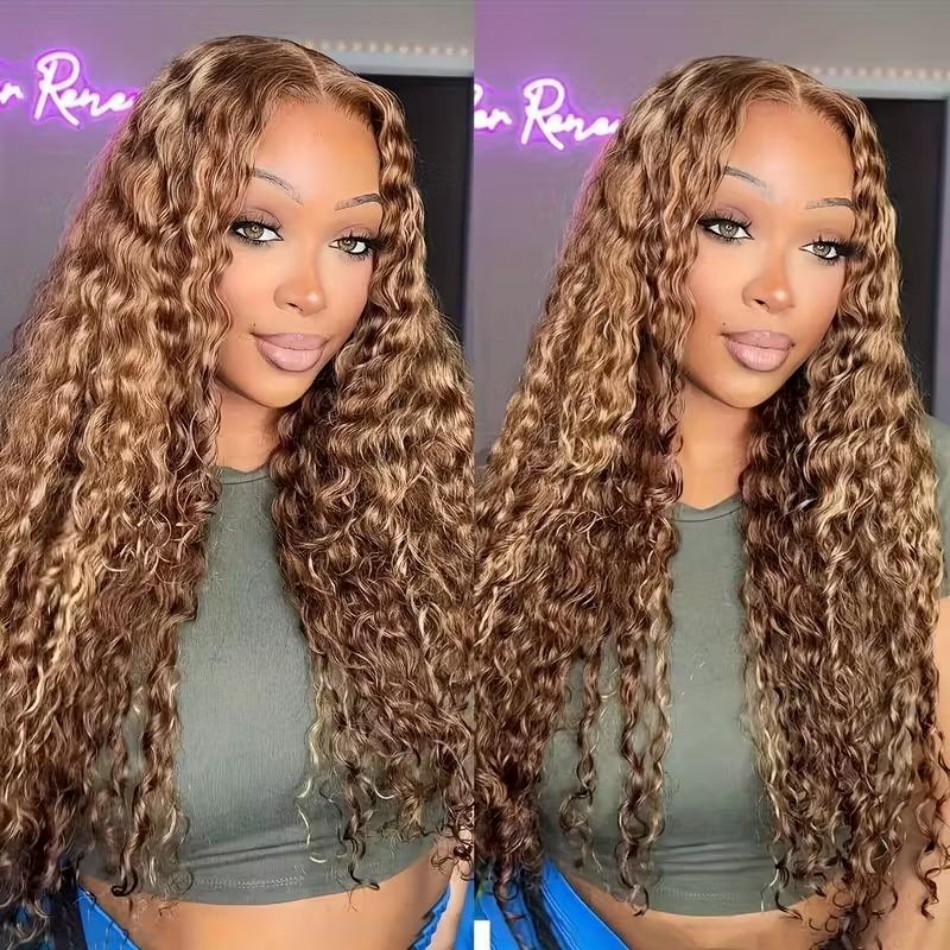427 Highlight Ombre Wig Human  - đánh giá và giá Lace Front Wigs