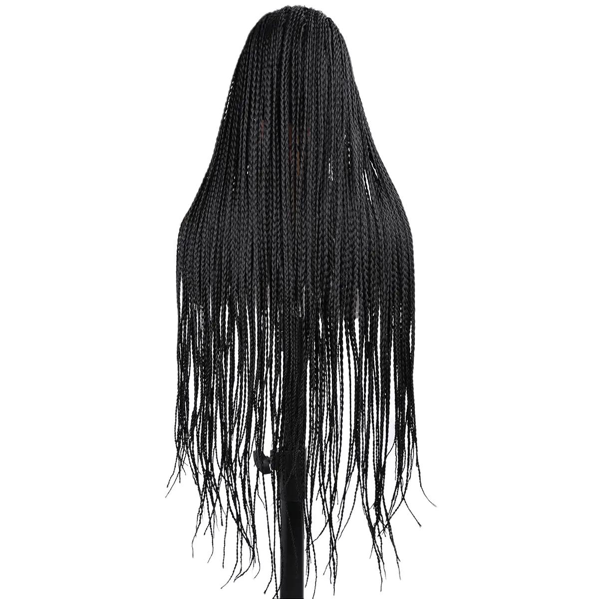 Synthetic Full Lace Wig Braide - đánh giá và giá Synthetic Braided Wigs For Black Women