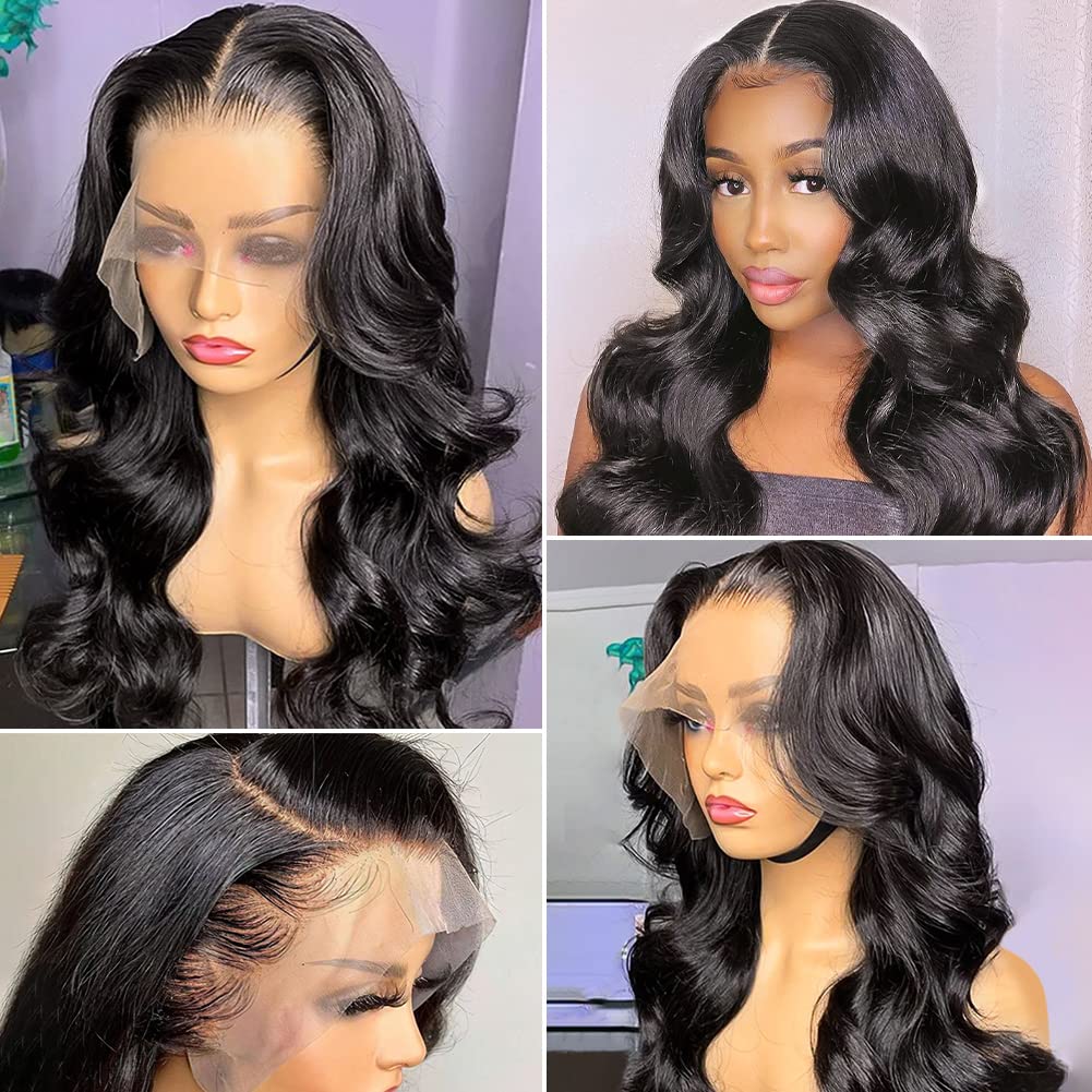 13x6 Hd Transparent Body Wave  - đánh giá và giá Hd Lace Frontal Wig Human Hair Pre Plucked
