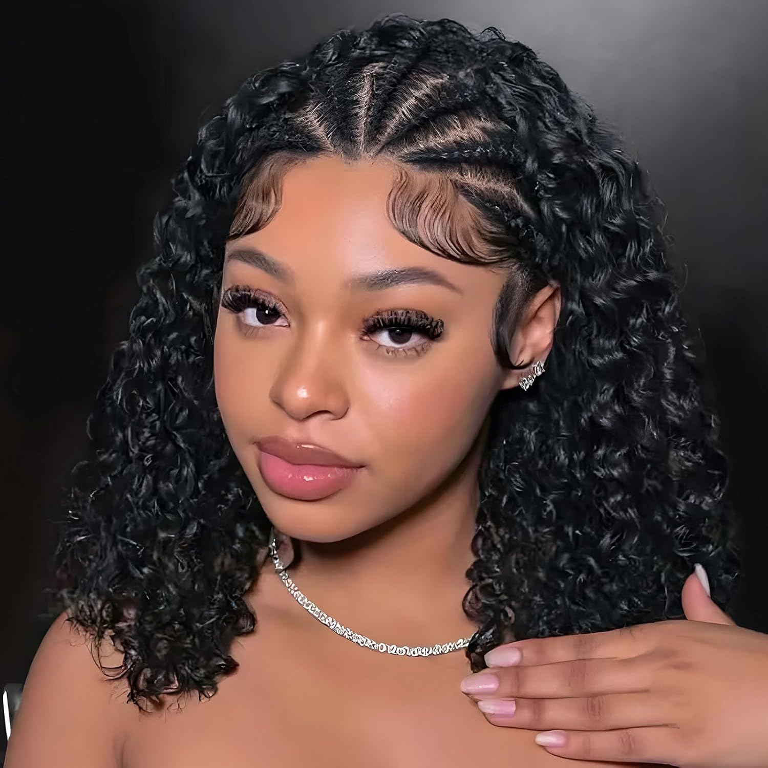 Cornrow Braid Bob Wig Deep Cur - đánh giá và giá Glueless Wear And Go Human Hair Wig