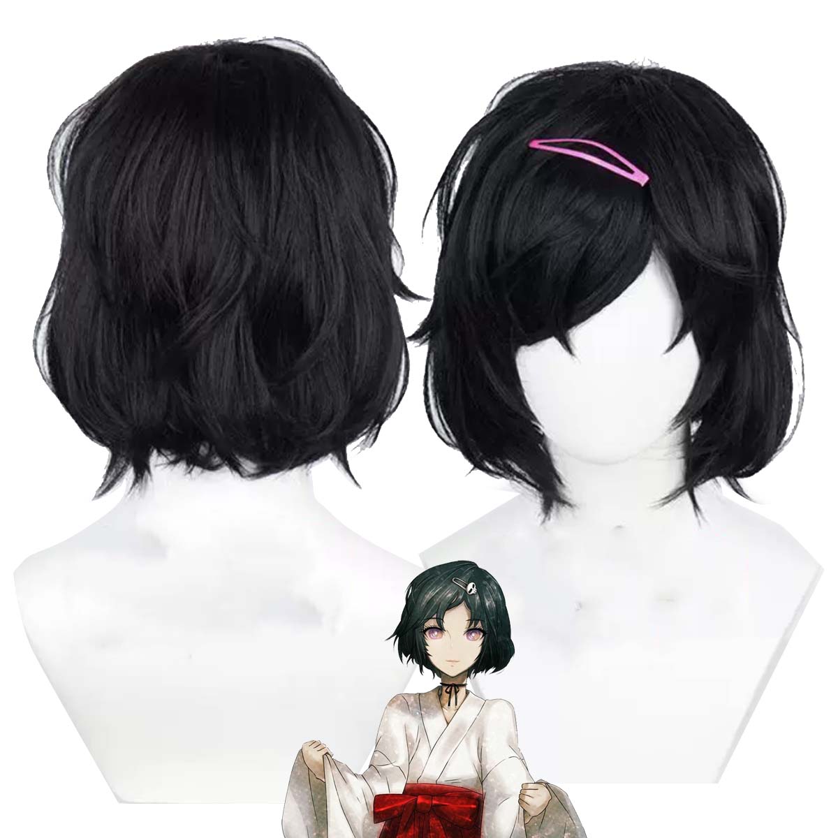 Women Anime Steins Gate Cospla - đánh giá và giá Synthetic Braided Wigs For Black Women